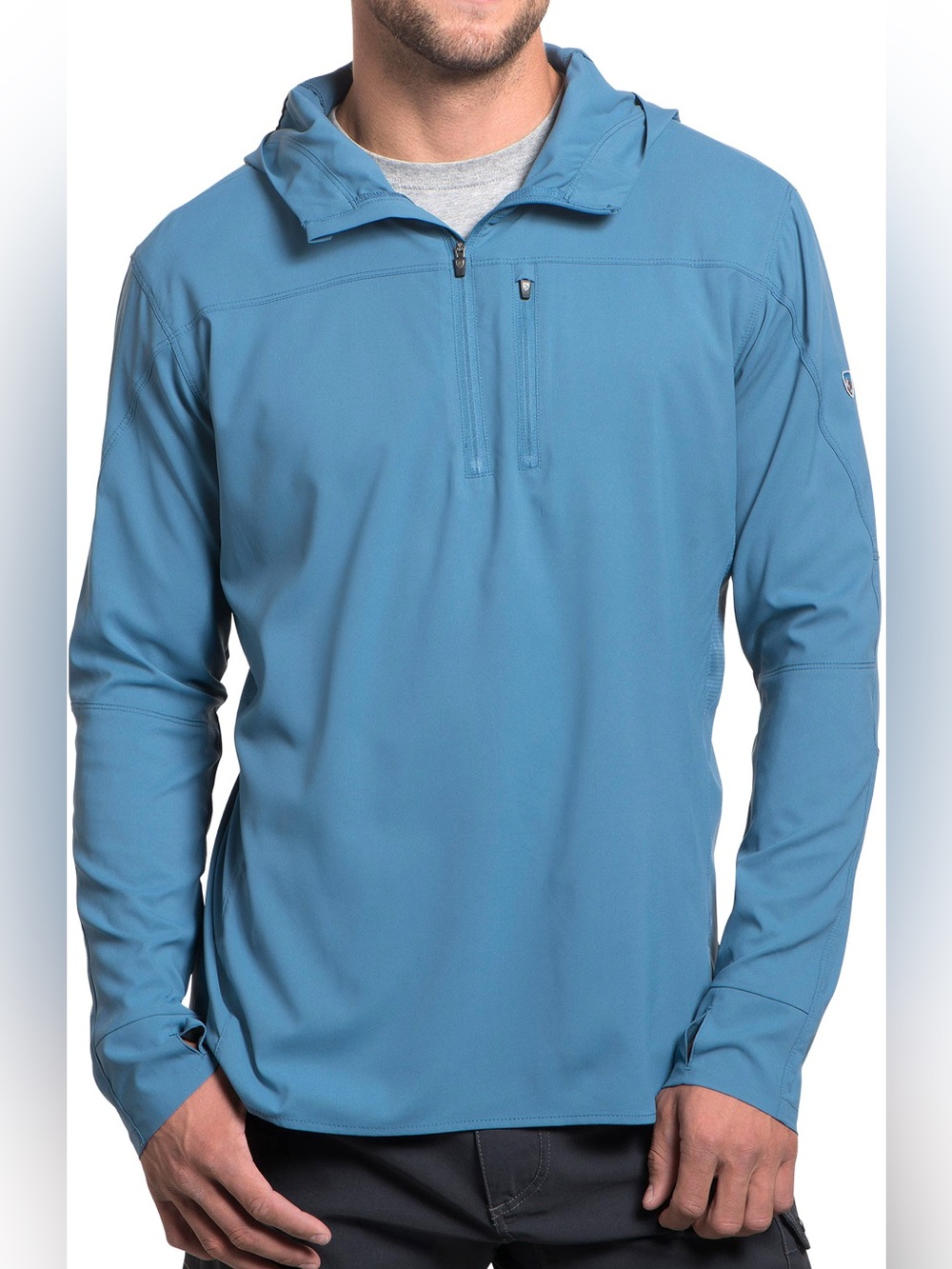 Kuhl mens Bandit Hoody blue size small
